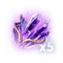 95级荒古龙晶x5